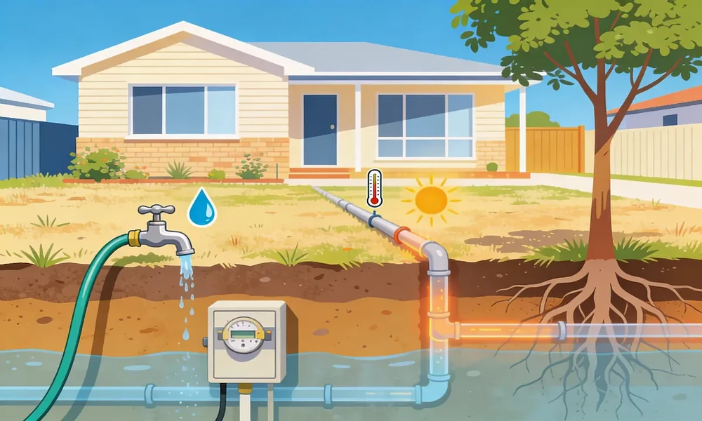 Waking a Desert Home’s Plumbing After a Long Empty Summer
